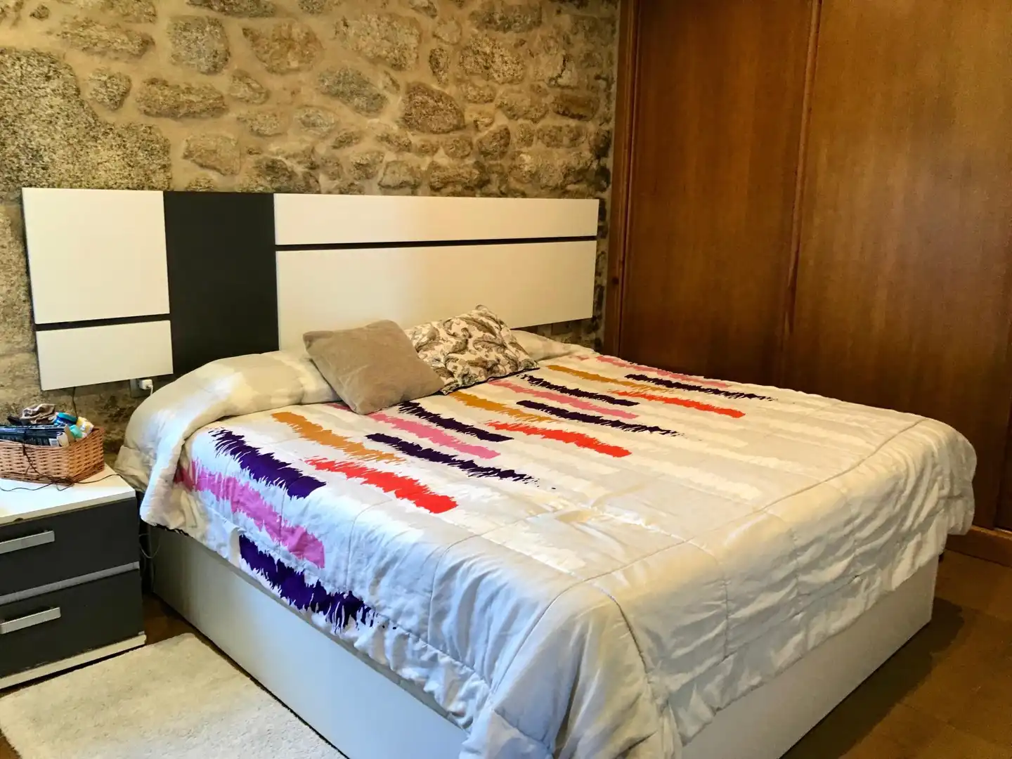 Dormitori de Casa o xalet en venda en Porto do Son amb Calefacció, Terrassa i Balcó