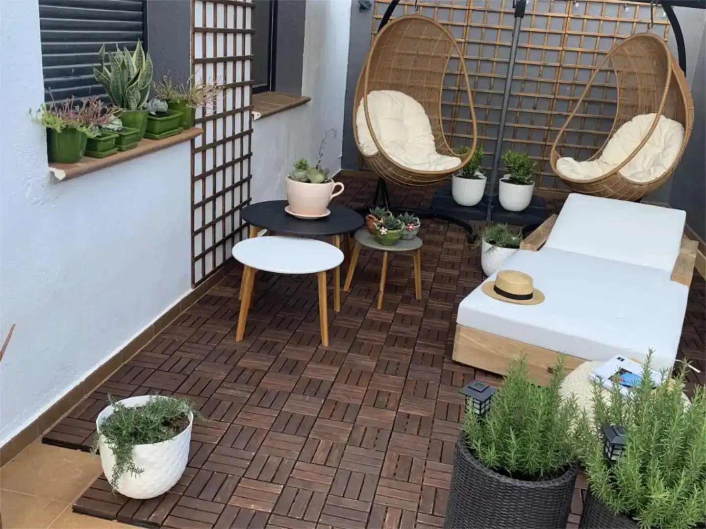 Terraza de Casa o chalet en venta en Fuentealbilla con Parquet y Trastero