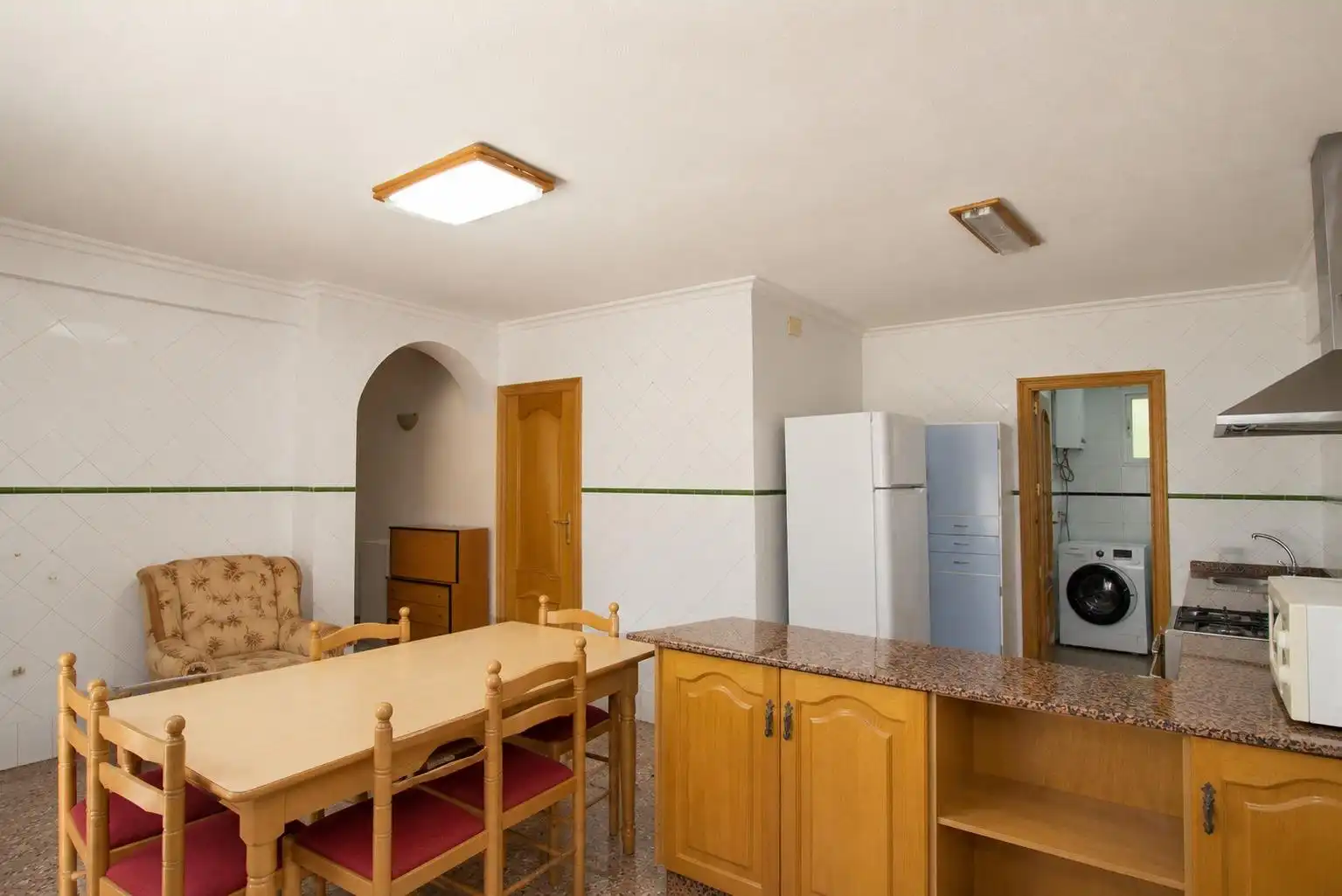 Cocina de Casa o chalet en venta en Elche / Elx con Jardín privado y Alarma