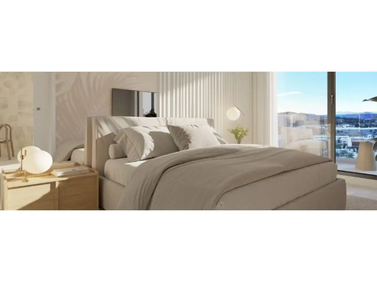 Bedroom of Flat for sale in Mijas  with Air Conditioner, Terrace and Storage room