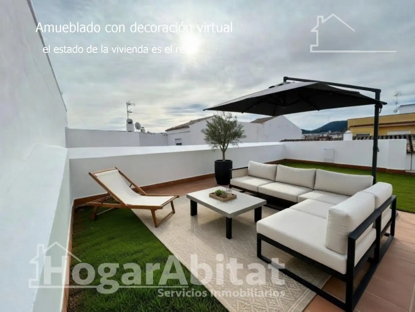Terrassa de Casa o xalet en venda en Vilamarxant