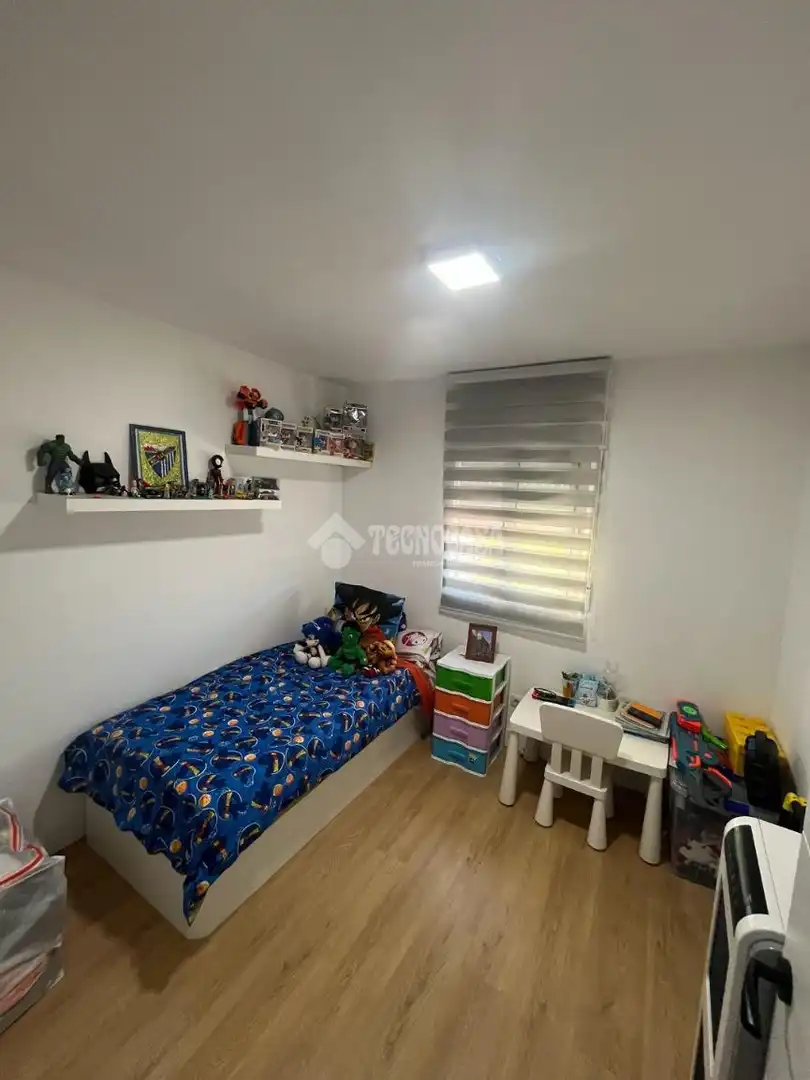 Bedroom of Flat for sale in Málaga