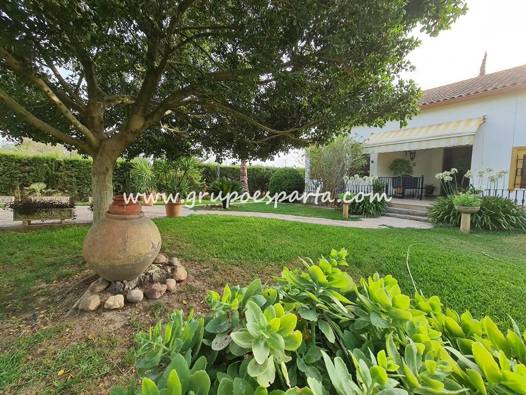 Jardí de Casa o xalet de lloguer en Espartinas amb Aire condicionat, Jardí privat i Traster