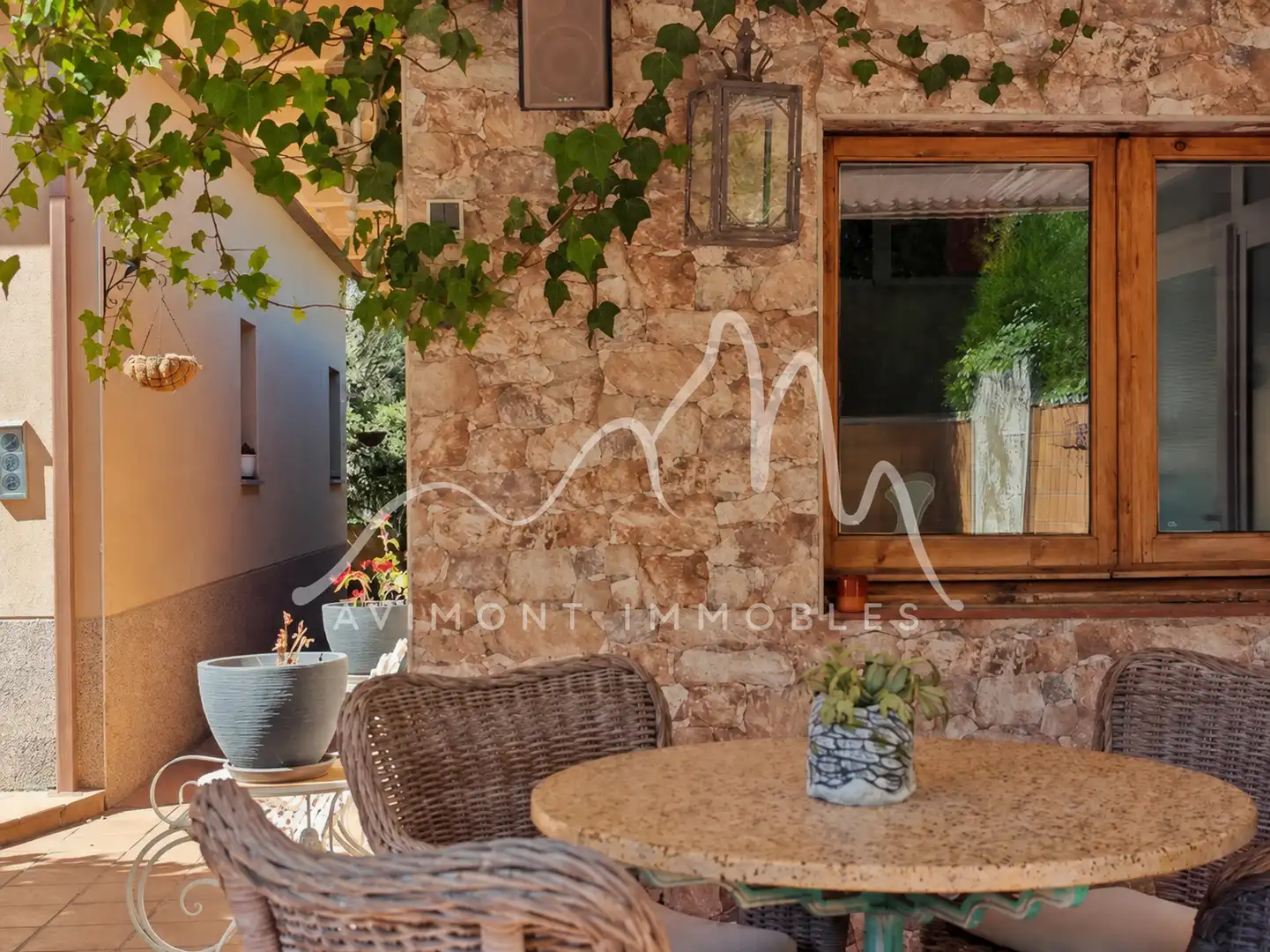 Terraza de Casa o chalet en venta en Collbató con Aire acondicionado, Calefacción y Jardín privado