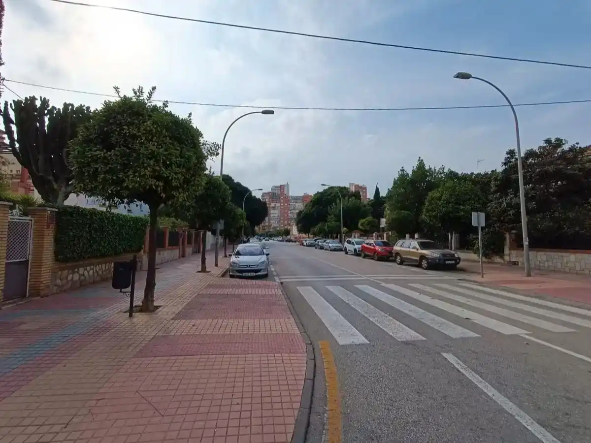 Außenansicht von Wohnung zur Miete in Cartagena mit Klimaanlage, Privatgarten und Möbliert