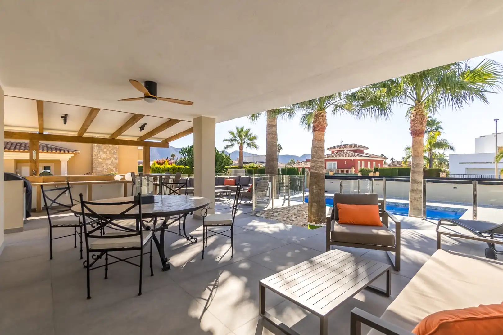 Terrace of Houses for sale in L'Alfàs del Pi  with Swimming Pool