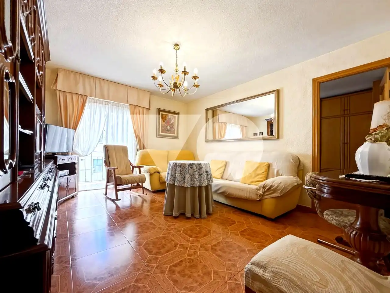 Sala de estar de Piso en venta en  Madrid Capital con Calefacción