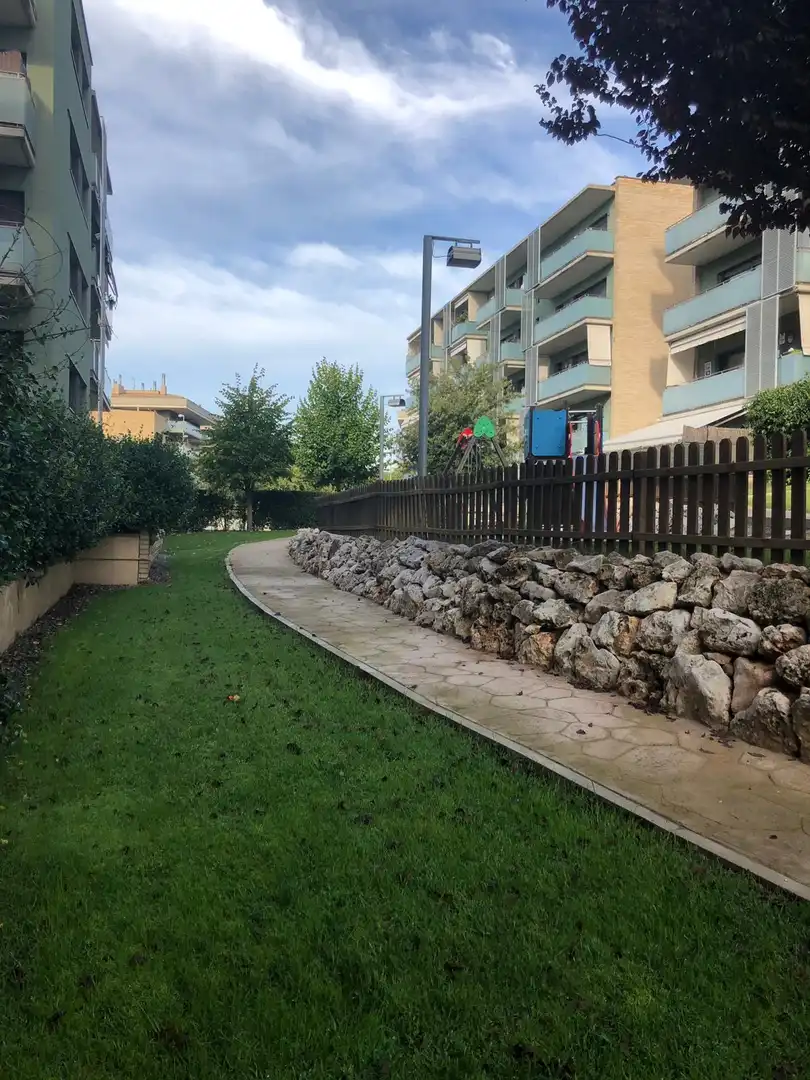 Parking of Flat for sale in Sant Cugat del Vallès  with Heating, Parquet flooring and Swimming Pool