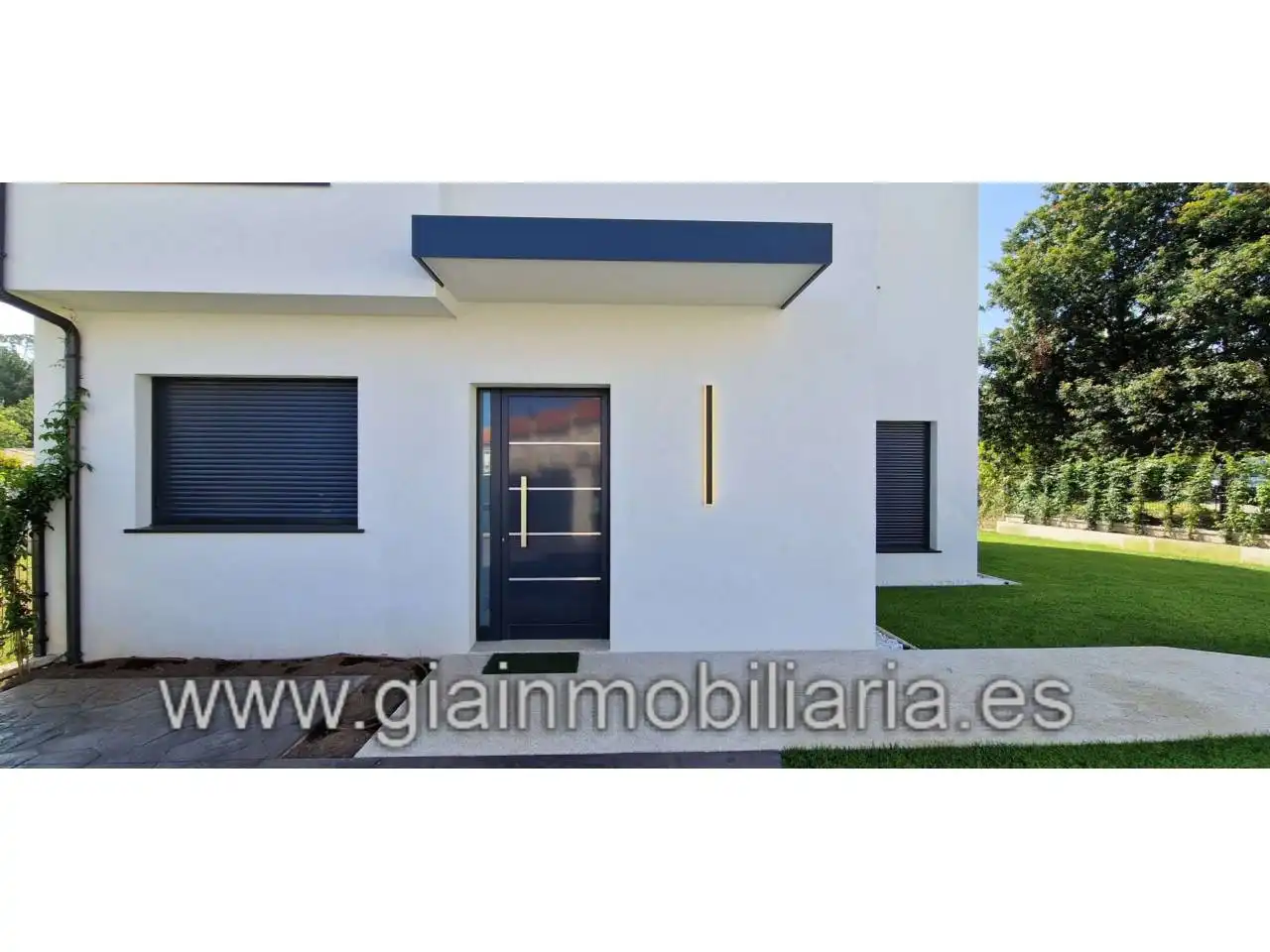 Exterior view of Houses for sale in Baiona  with Heating, Private garden and Terrace