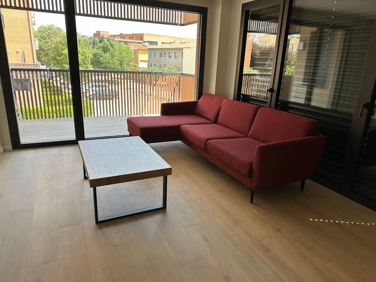 Living room of Flat for share in Vic  with Air Conditioner, Heating and Terrace