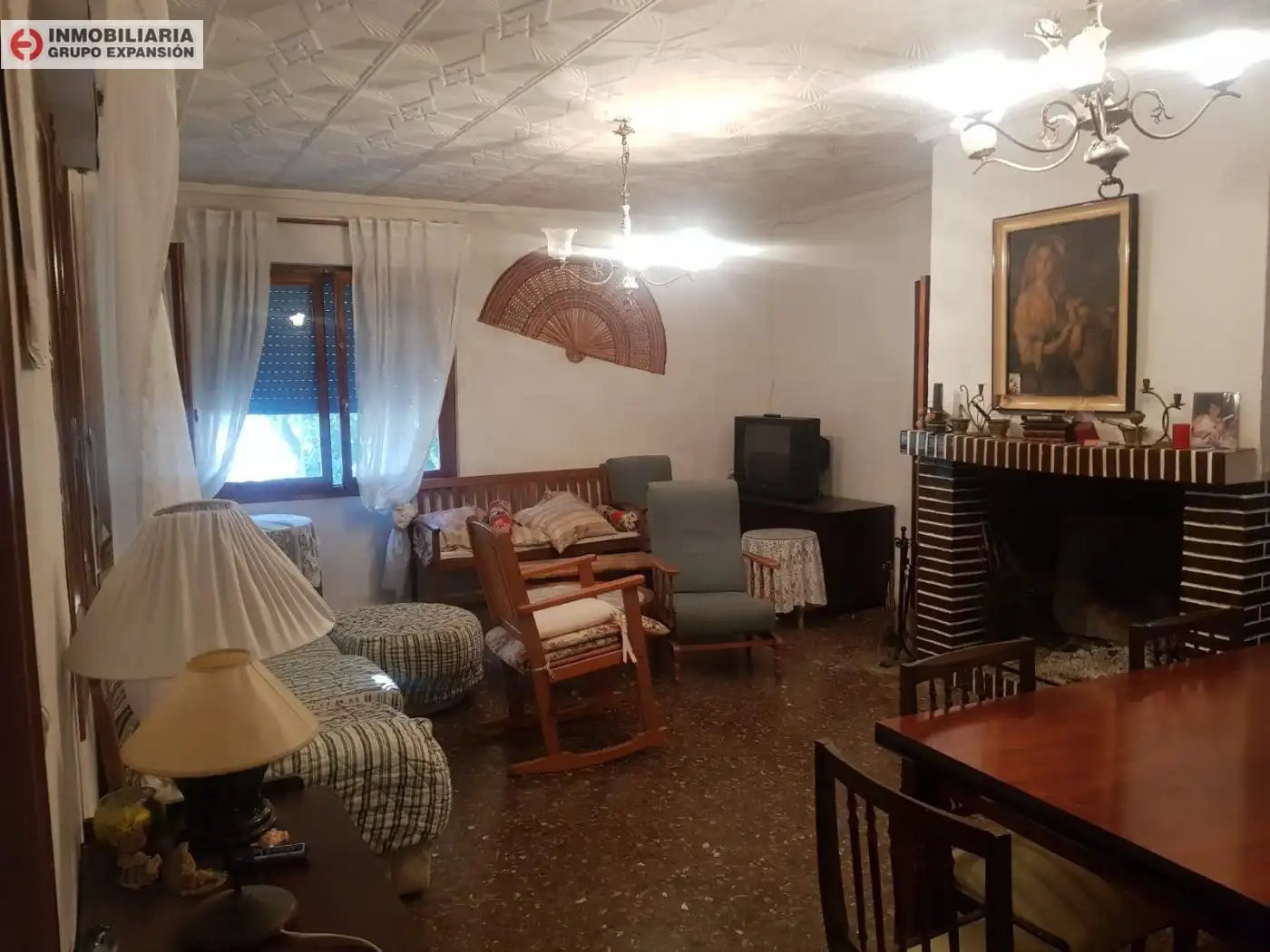 Living room of Houses for sale in Aspe  with Private garden, Storage room and Swimming Pool