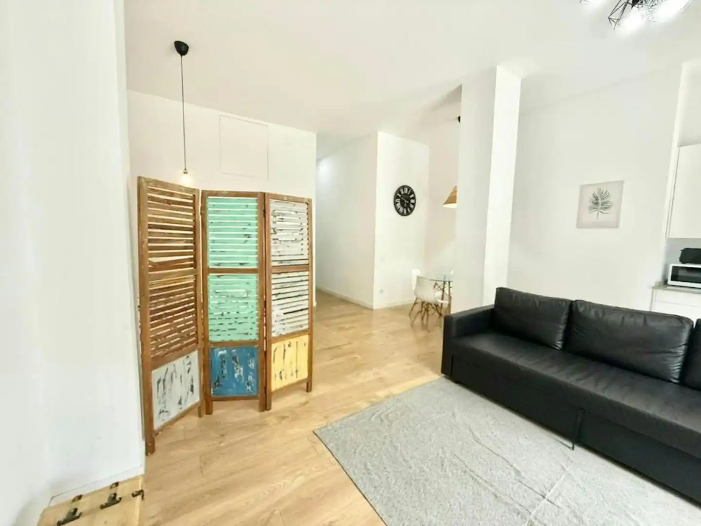 Sala de estar de Piso de alquiler en Madrid con Aire acondicionado, Calefacción y Amueblado