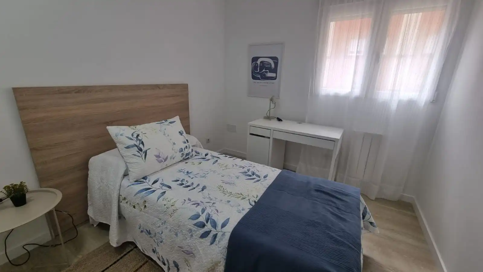 Schlafzimmer von Wohnung zum Verkauf in Santander mit Heizung, Möbliert und Ofen