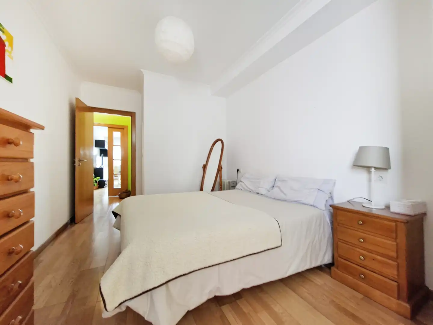 Bedroom of Flat for sale in Cambre   with Heating, Parquet flooring and Storage room