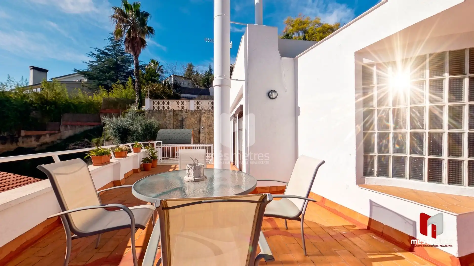 Terraza de Casa o chalet en venta en Alella con Calefacción, Jardín privado y Terraza