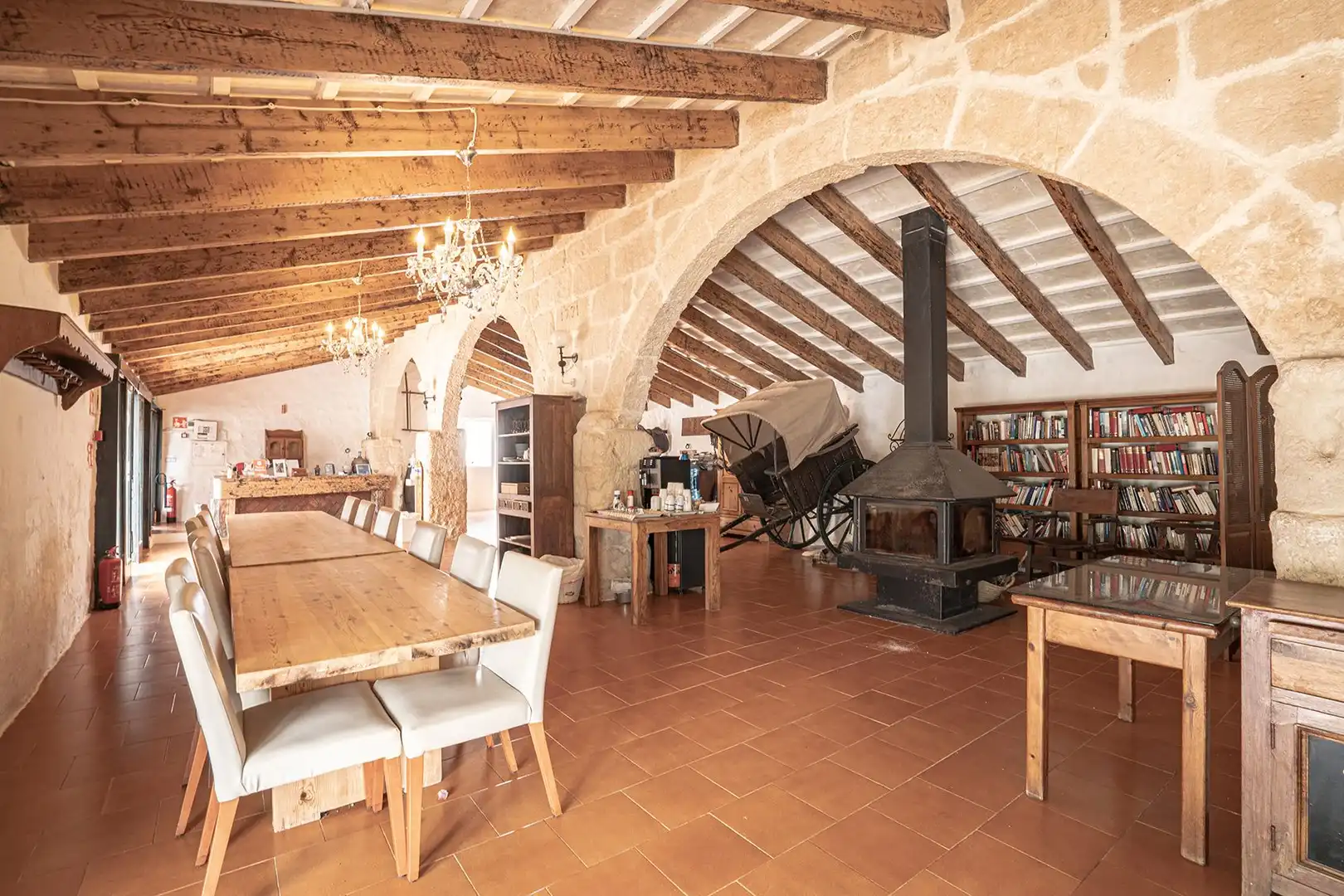 Dining room of Country homes for sale in Maó - Mahón  with Private garden and Swimming Pool