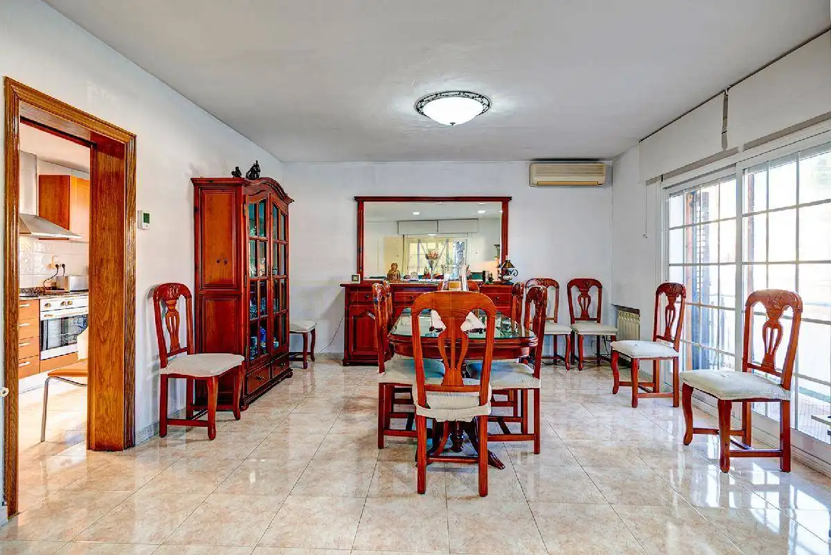 Dining room of Houses for sale in Sant Pere de Ribes  with Air Conditioner, Heating and Private garden