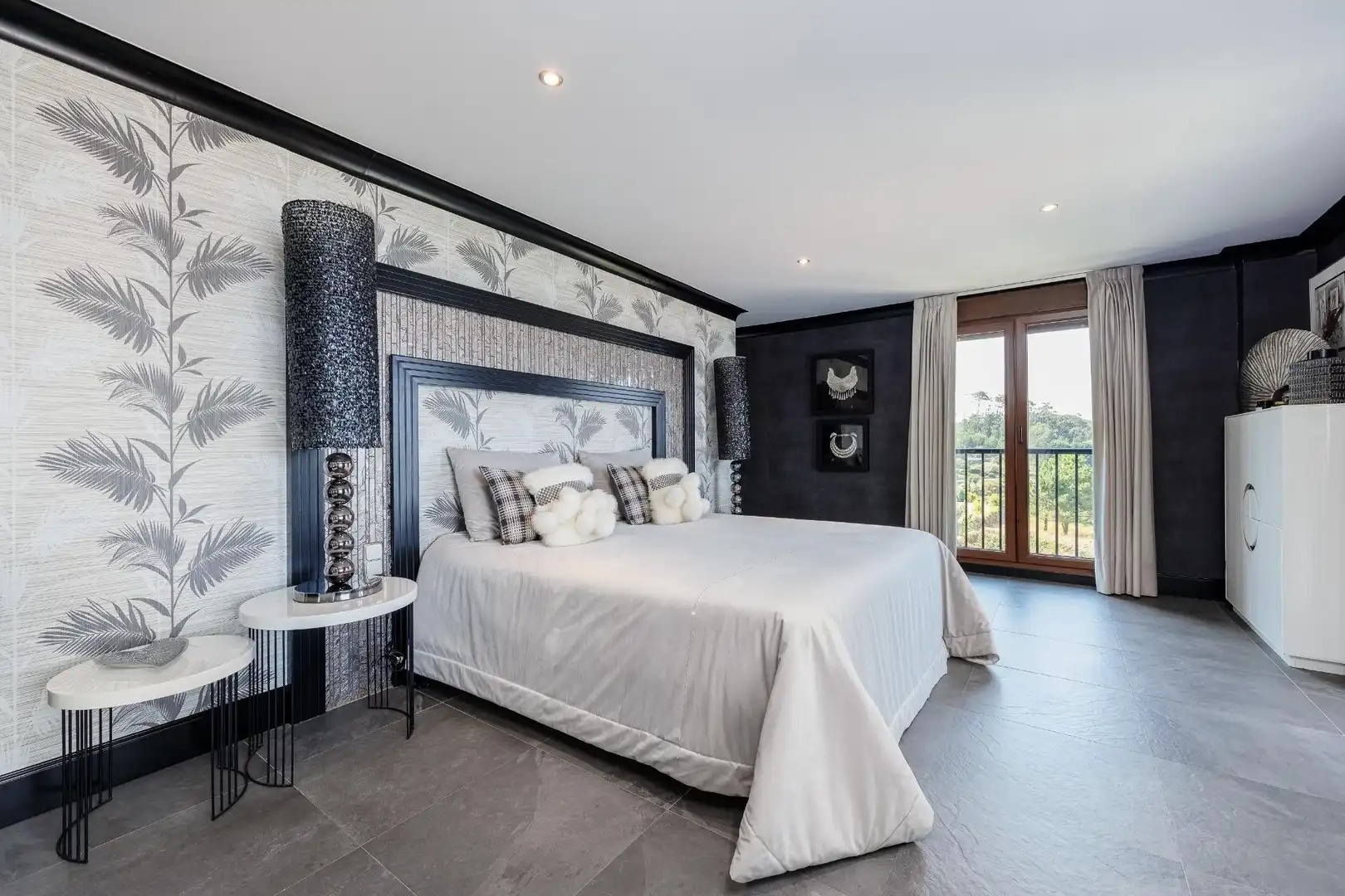 Bedroom of Houses for sale in Oia  with Air Conditioner, Heating and Private garden