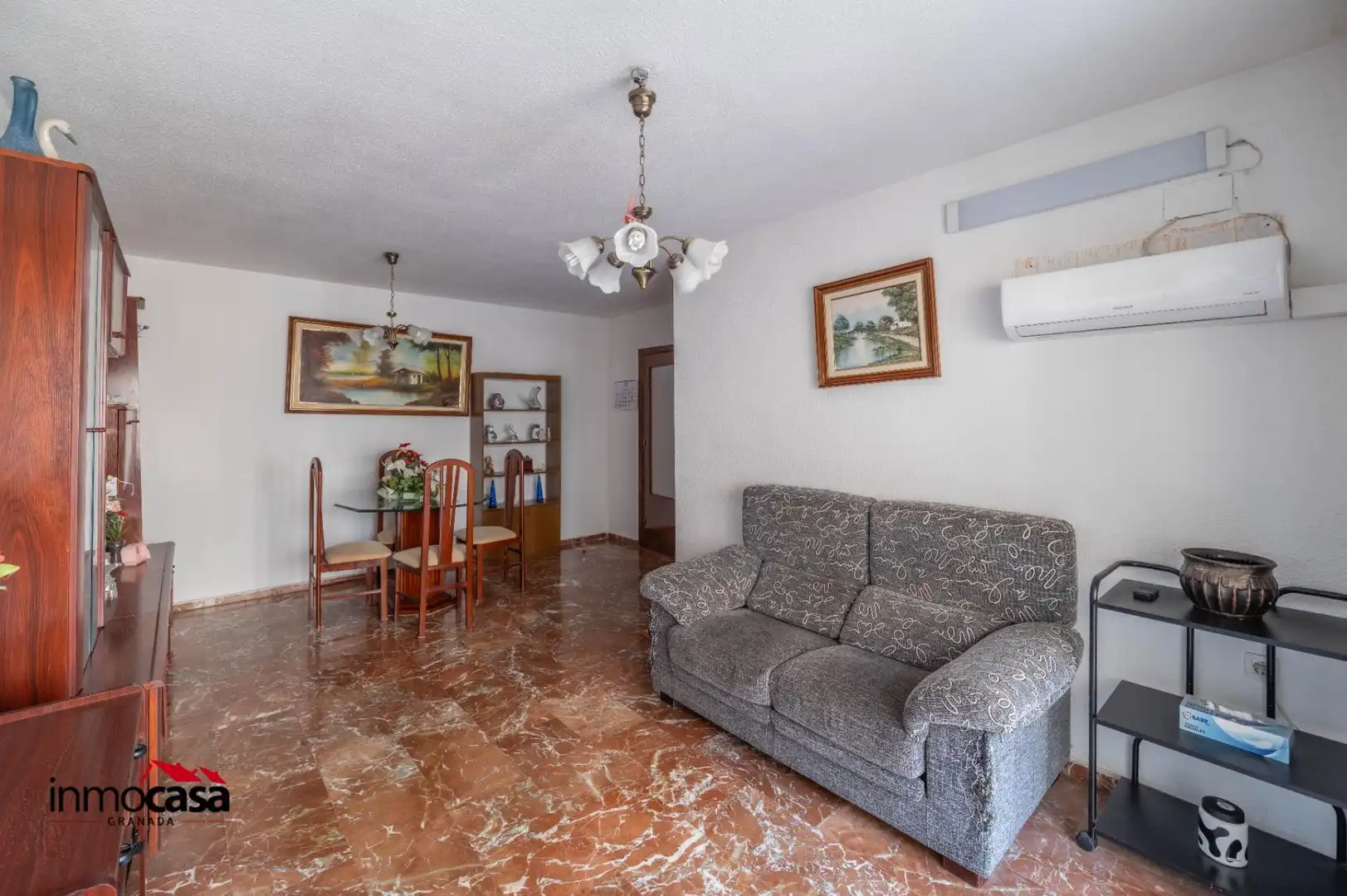 Sala de estar de Piso en venta en Granada con Aire acondicionado, Terraza y Balcón