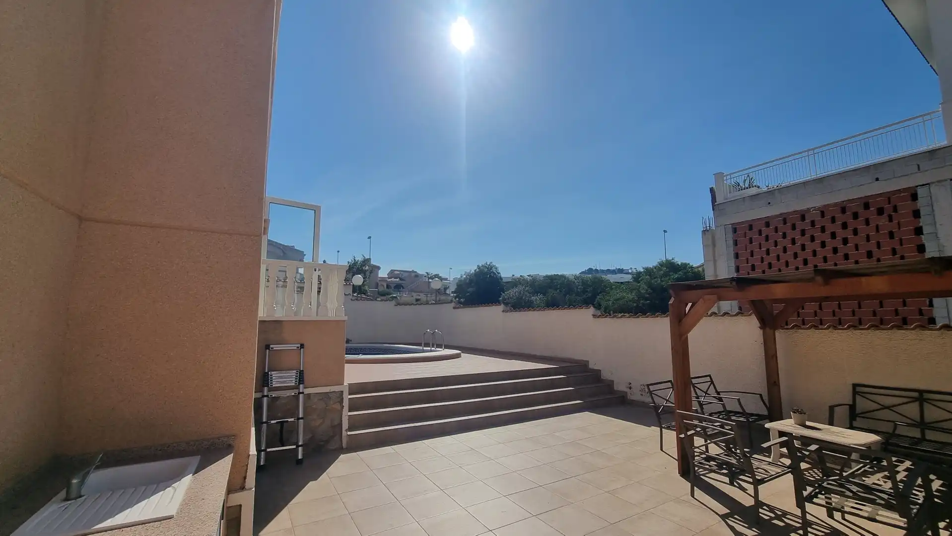 Terraza de Casa o chalet en venta en Rojales con Aire acondicionado, Jardín privado y Terraza