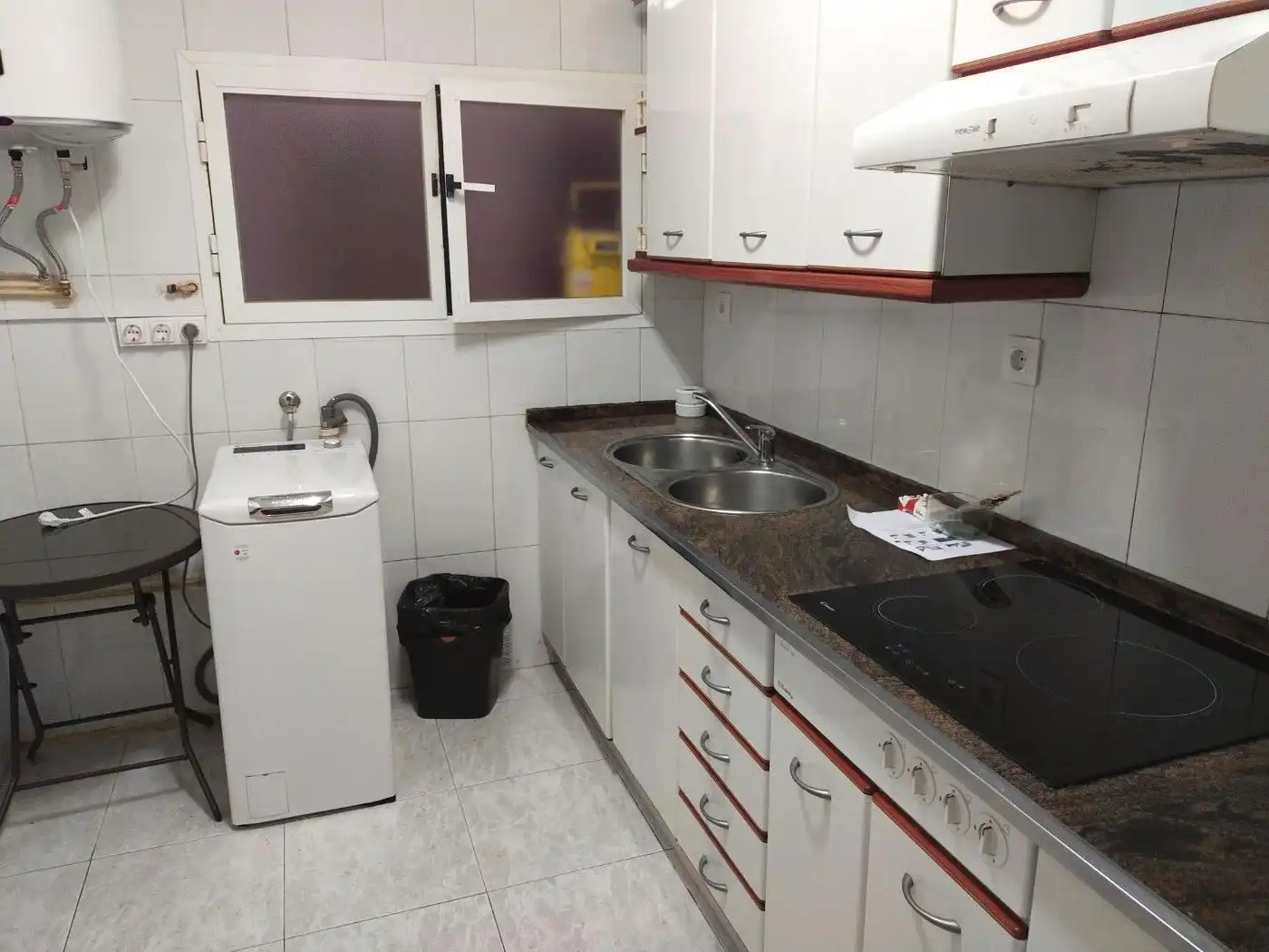 Cocina de Piso de alquiler en Tarragona con Amueblado, Horno y Lavadora