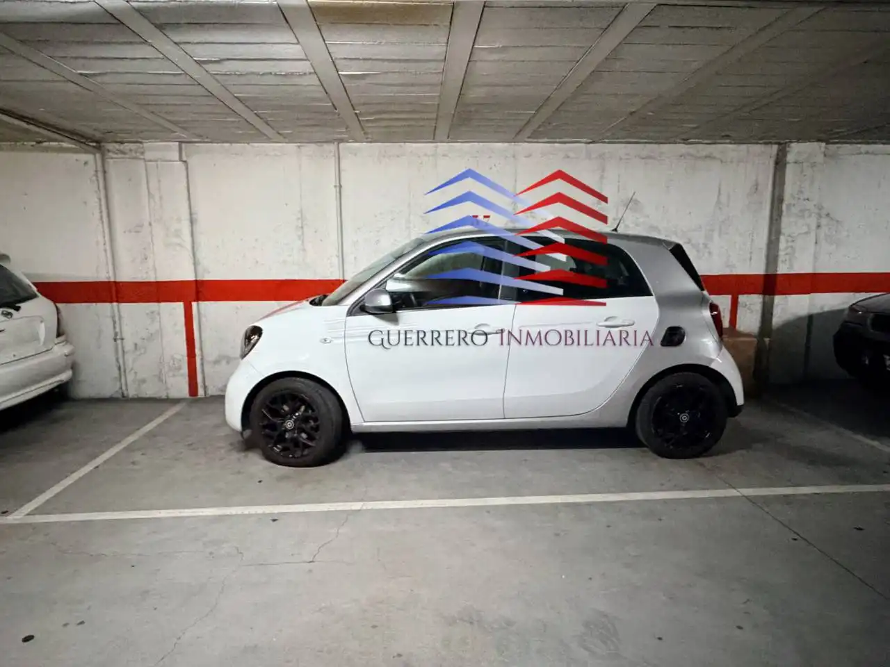 Parking of Flat for rent in Ourense Capital   with Heating, Terrace and Furnished