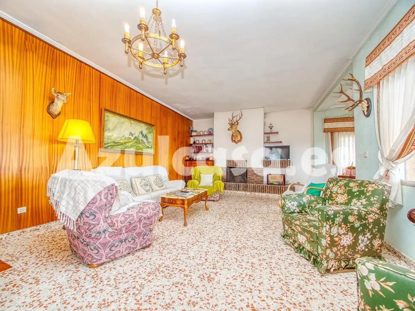 Sala d'estar de Casa o xalet en venda en Cartagena amb Jardí privat, Terrassa i Traster