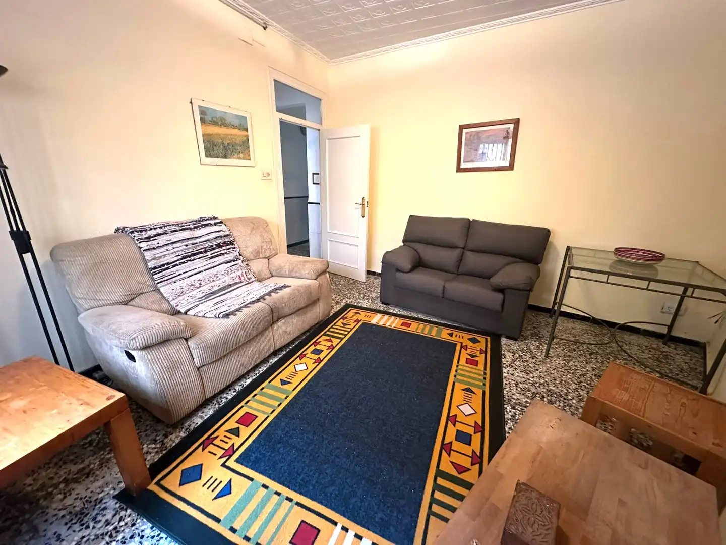 Sala d'estar de Casa o xalet en venda en Benicarló amb Terrassa, Moblat i Forn