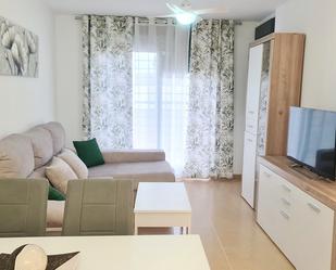 Sala d'estar de Apartament de lloguer en Garrucha amb Aire condicionat, Calefacció i Terrassa