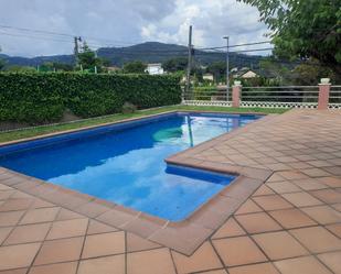 Swimming pool of House or chalet for sale in Tordera  with Air Conditioner, Terrace and Swimming Pool