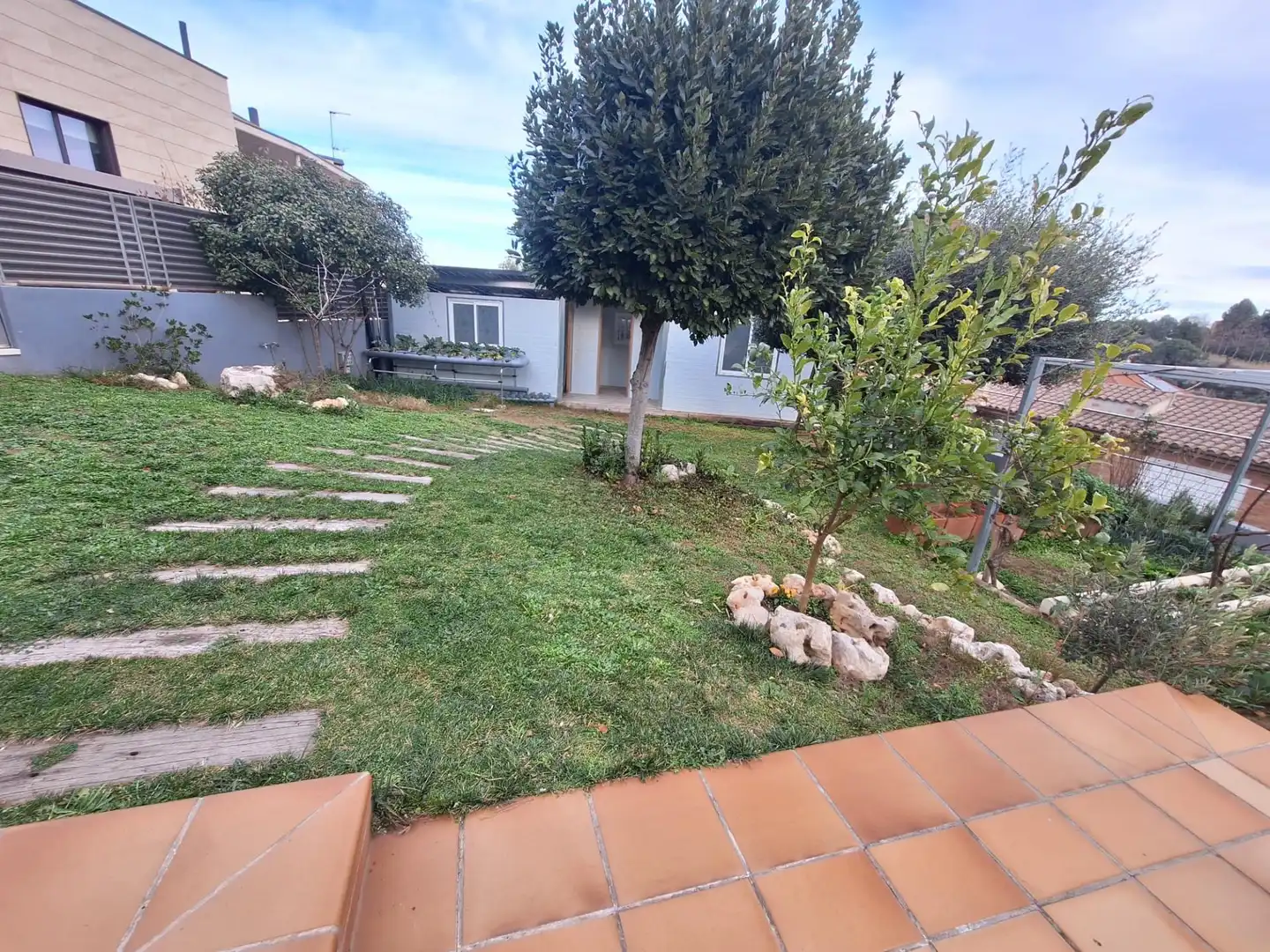 Garden of Houses for sale in Castellar del Vallès  with Air Conditioner, Heating and Private garden