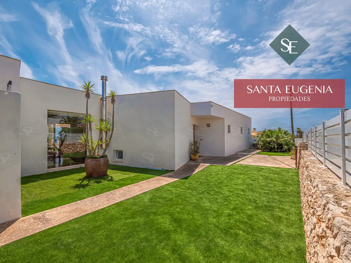 Garden of Houses for sale in Sant Lluís  with Air Conditioner, Heating and Private garden