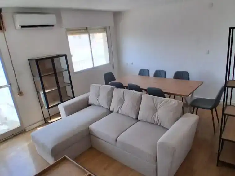 Wohnzimmer von Wohnung zur Miete in San Pedro del Pinatar mit Klimaanlage und Möbliert