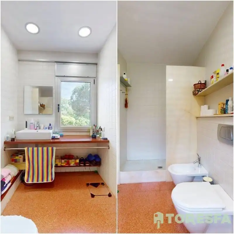Bathroom of Houses for sale in Sant Esteve de Palautordera  with Heating