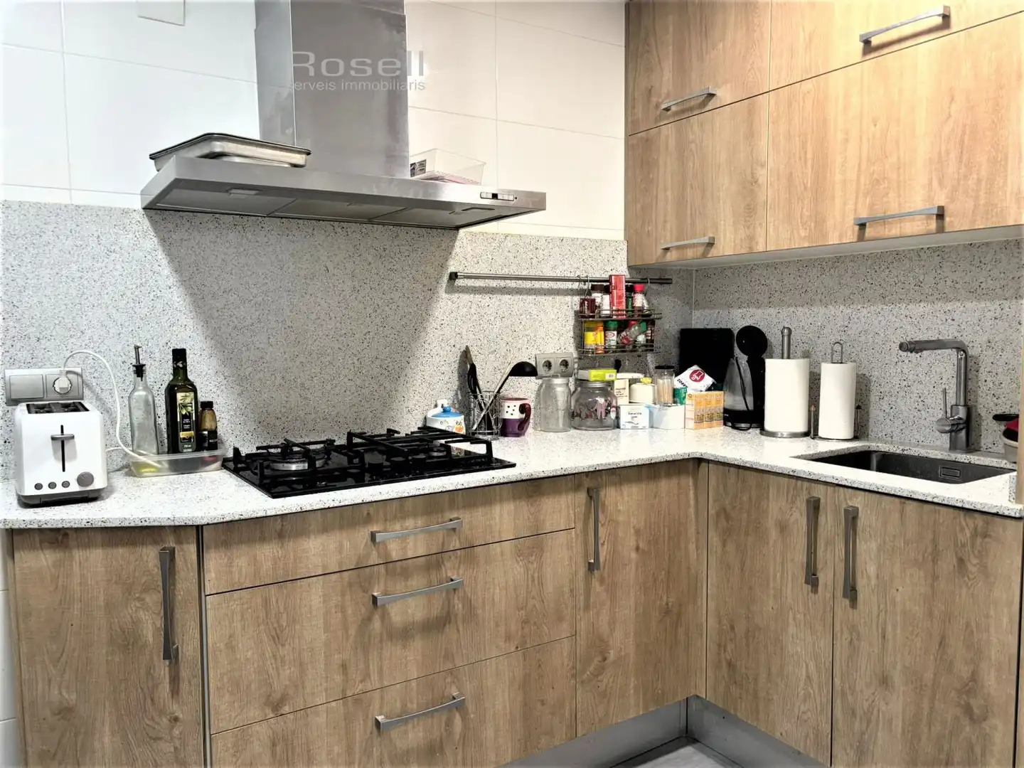 Cocina de Piso en venta en Terrassa con Calefacción, Parquet y Balcón