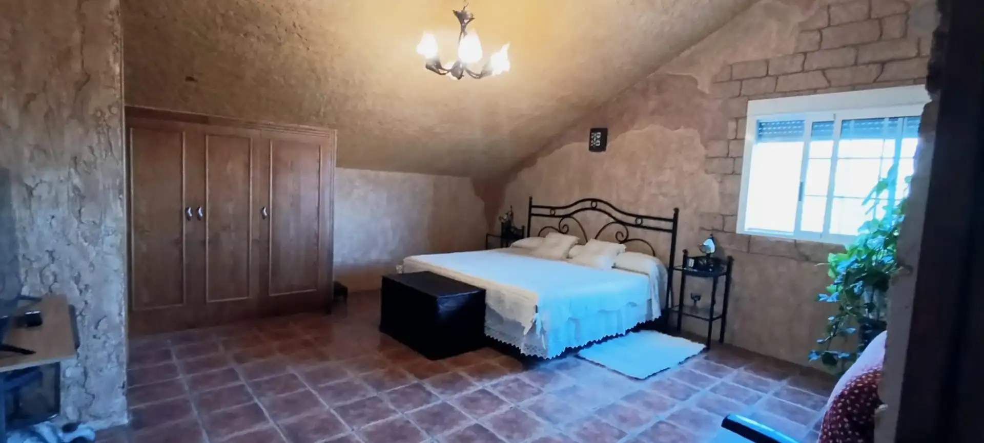 Schlafzimmer von Haus oder Chalet zum Verkauf in Hondón de las Nieves / El Fondó de les Neus mit Privatgarten, Terrasse und Abstellraum
