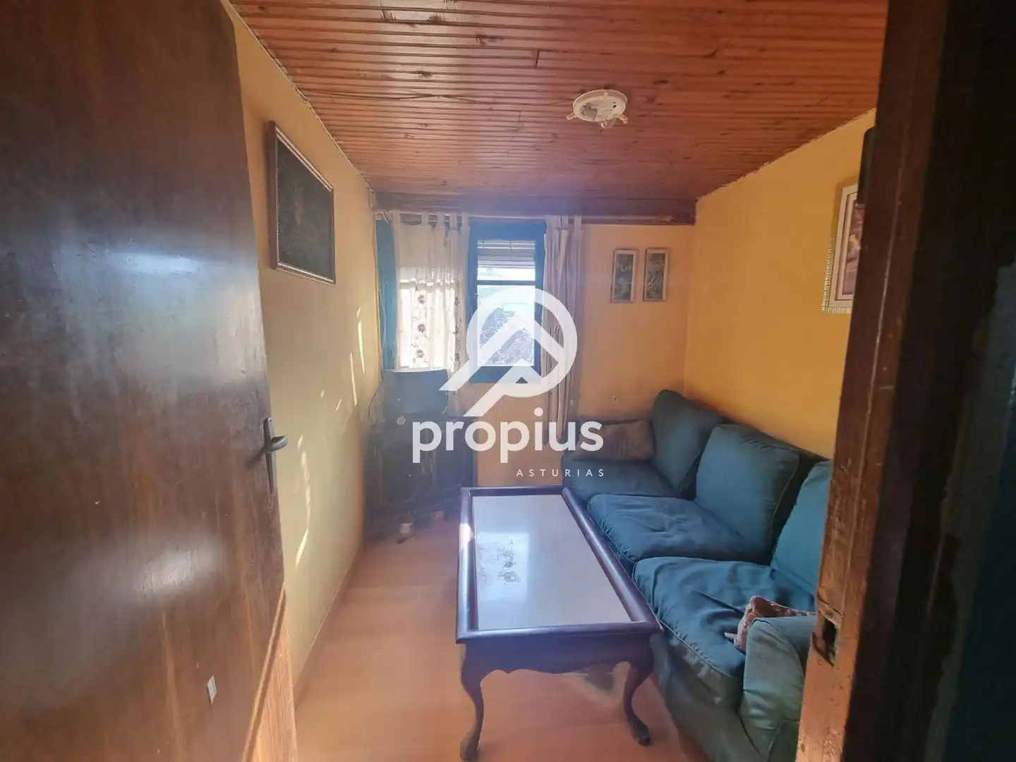 Sala de estar de Casa o chalet en venta en Parres con Jardín privado