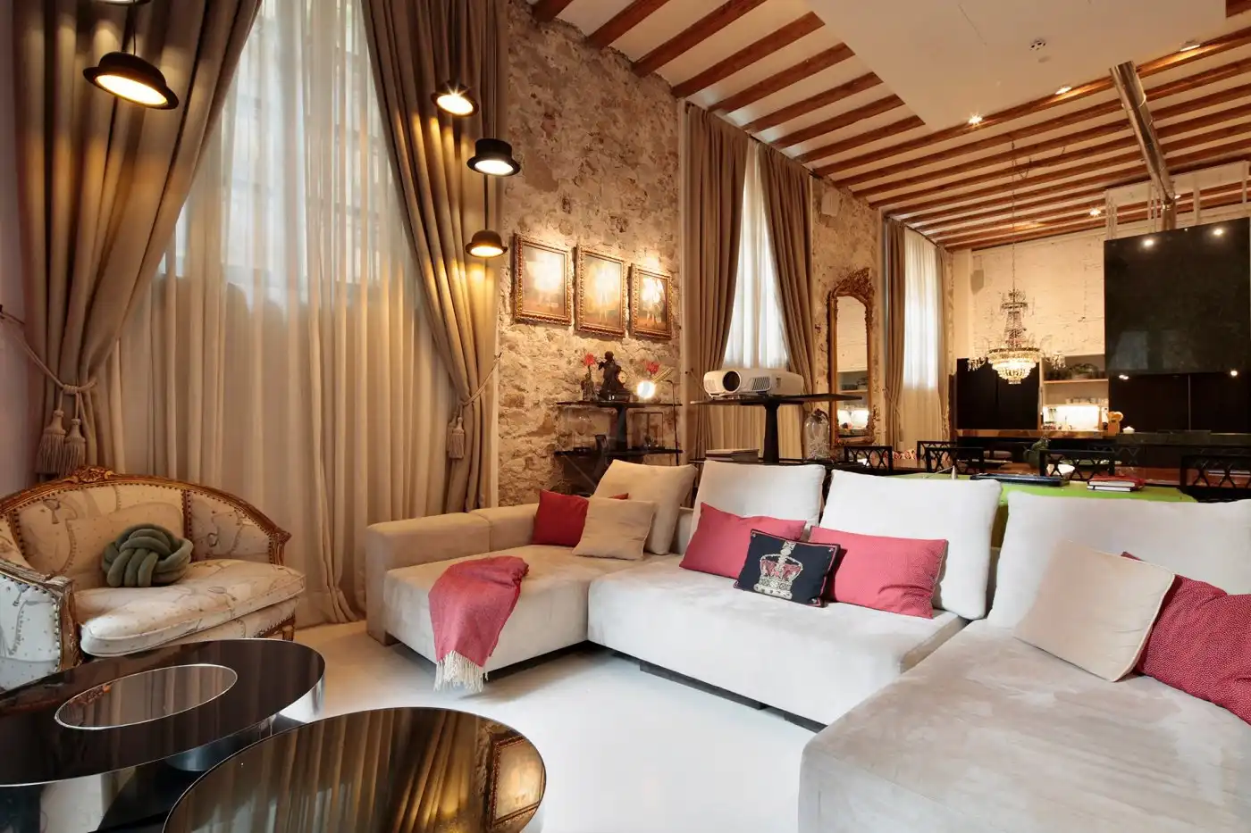 Sala d'estar de Loft en venda en Barcelona amb Aire condicionat i Calefacció