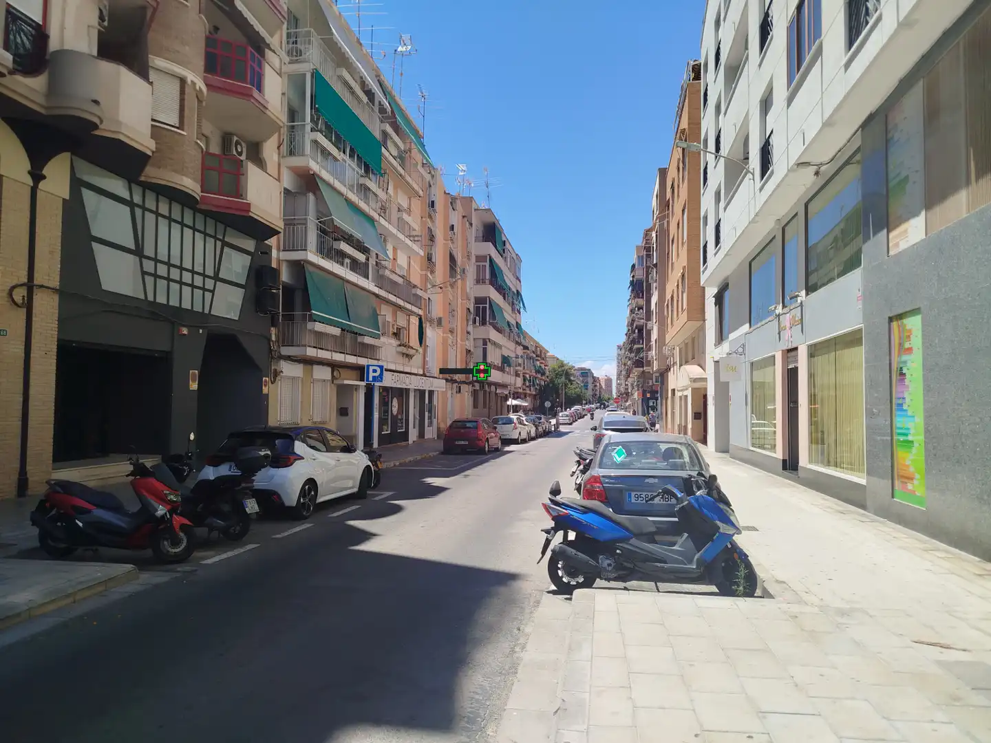 Vista exterior de Garatge en venda en Alicante / Alacant