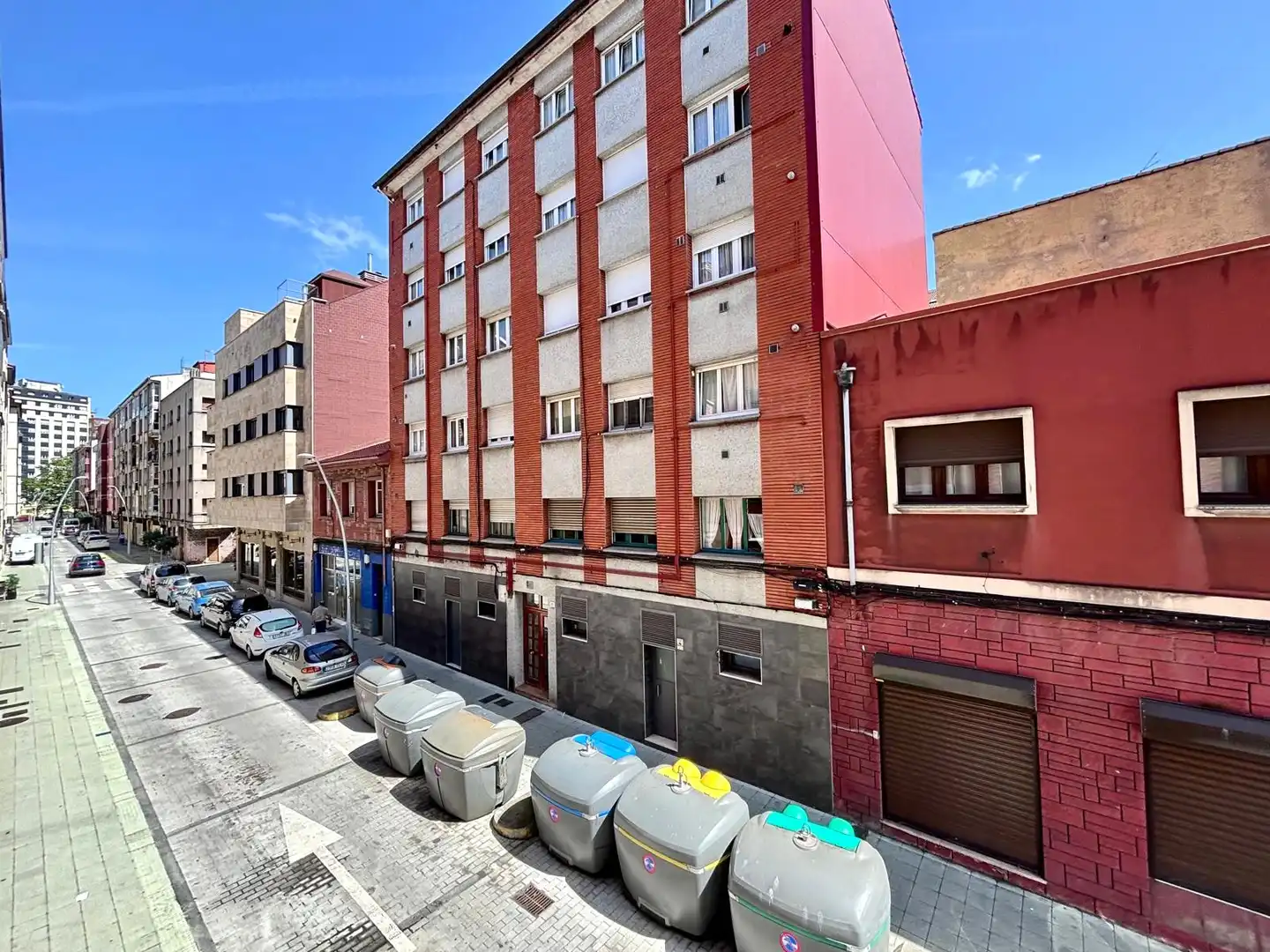 Vista exterior de Piso en venta en Gijón  con Calefacción, Parquet y Terraza