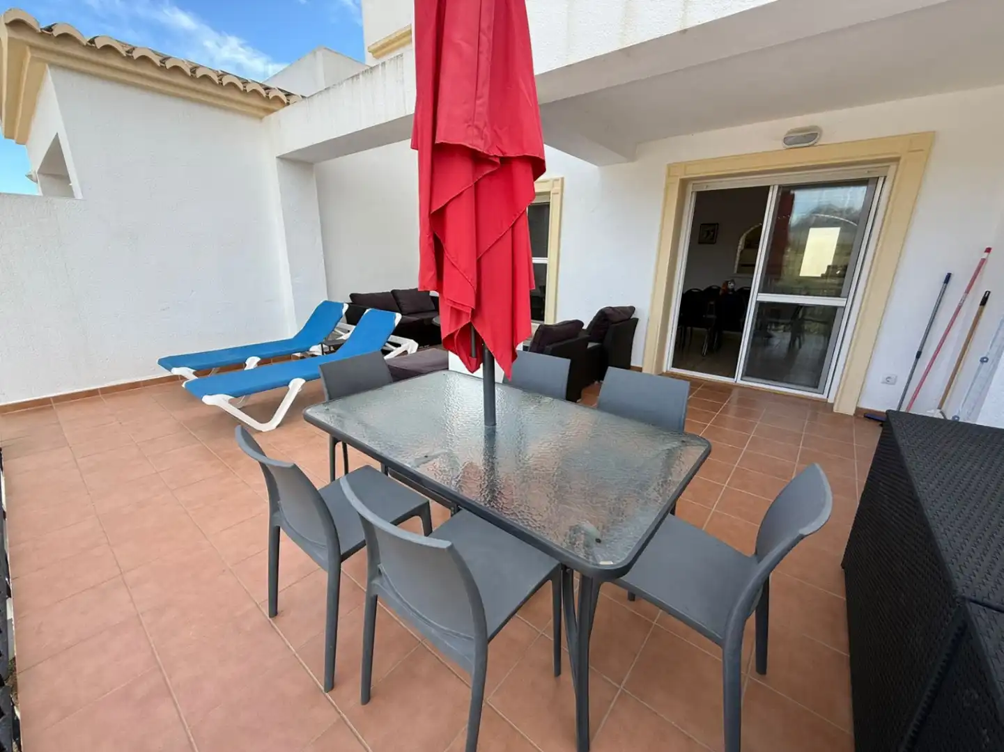 Terraza de Casa o chalet en venta en Calpe / Calp con Aire acondicionado, Calefacción y Jardín privado