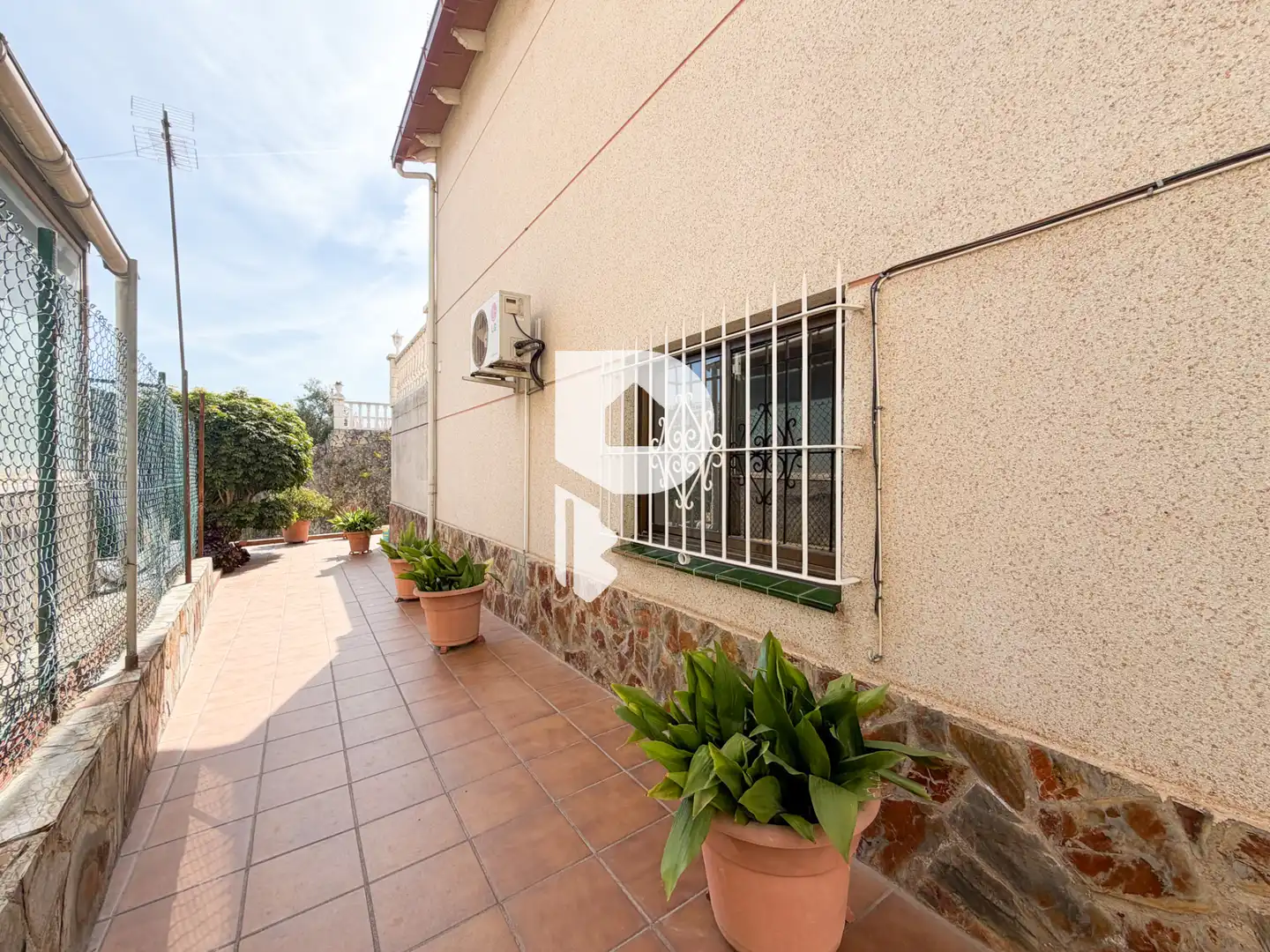 Terrassa de Casa o xalet en venda en El Papiol amb Aire condicionat, Calefacció i Jardí privat