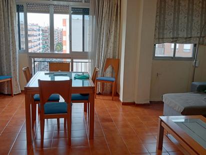 Dining room of Flat to rent in  Valencia Capital  with Air Conditioner, Furnished and Oven