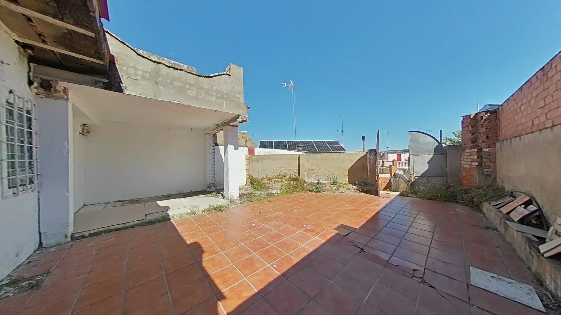 Terraza de Casa adosada en venta en Villanueva del Río y Minas con Jardín privado y Terraza