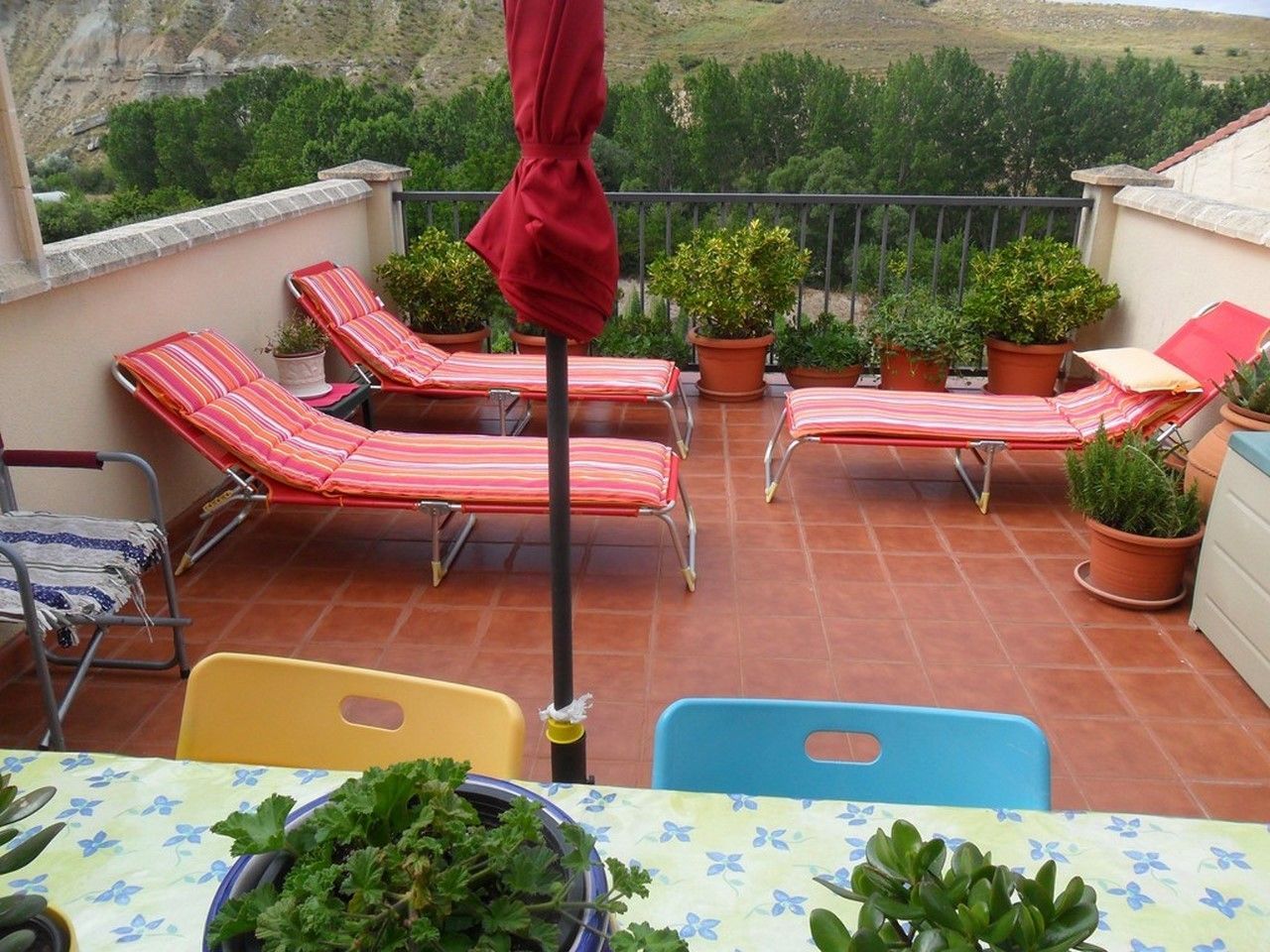 Terrace of House or chalet for sale in Leiva  with Heating, Terrace and Storage room
