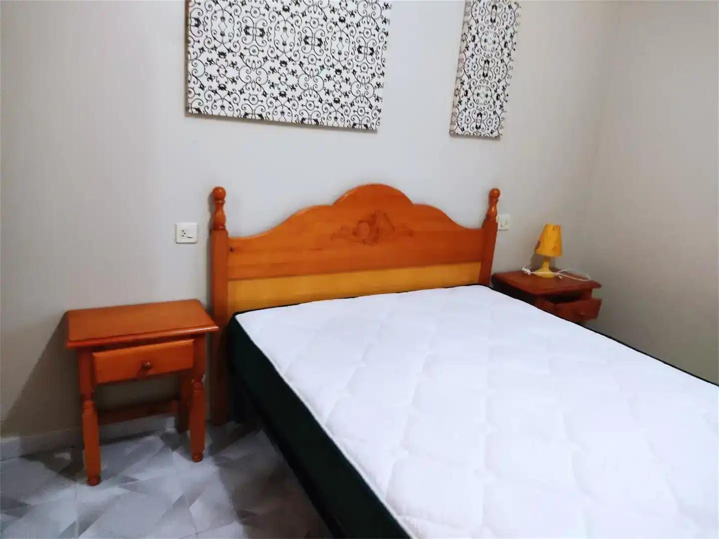 Schlafzimmer von Wohnung zur Miete in Valga mit Möbliert, Ofen und Waschmaschine