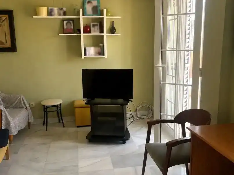 Sala de estar de Piso en venta en  Almería Capital con Aire acondicionado y Balcón