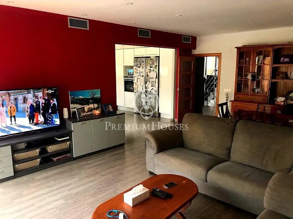 Sala de estar de Casa o chalet en venta en Sant Pere de Ribes con Aire acondicionado, Calefacción y Jardín privado