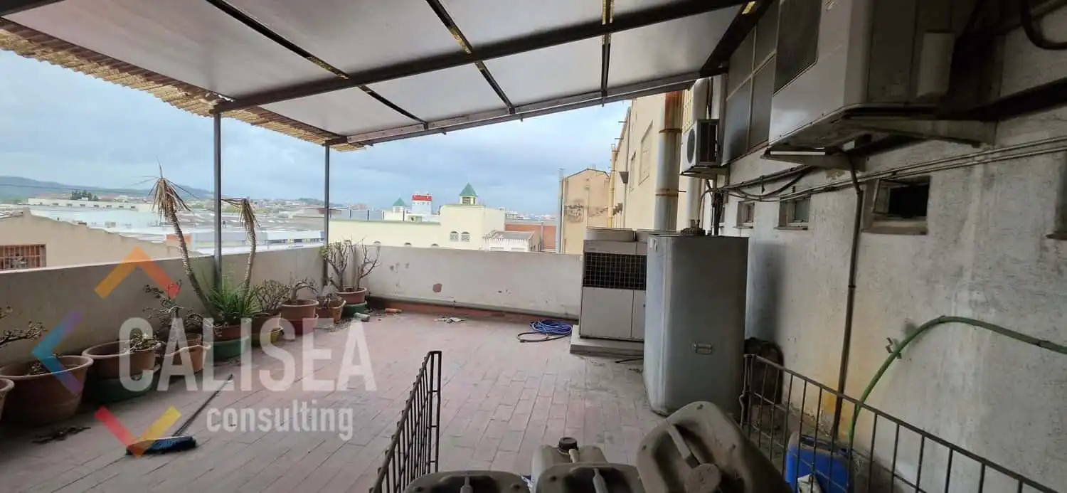 Terraza de Nave industrial de alquiler en Can Mas
