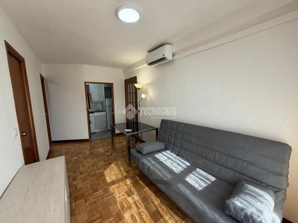 Sala d'estar de Pis de lloguer en Madrid amb Aire condicionat i Terrassa